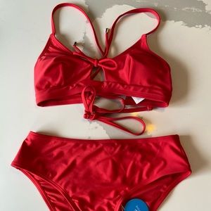 NWT Red Bikini from CUPSHE